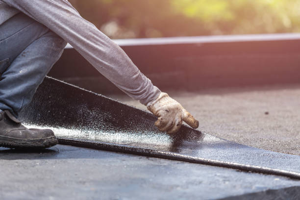 Professional Basement Waterproofing technician working in Wilmer, AL